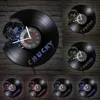 Fictional Character Chucky Wall Clock Made Of Vinyl Record Horror Movie Home Decor Wall Watch Halloween Vinyl Disk Crafts Clock 6