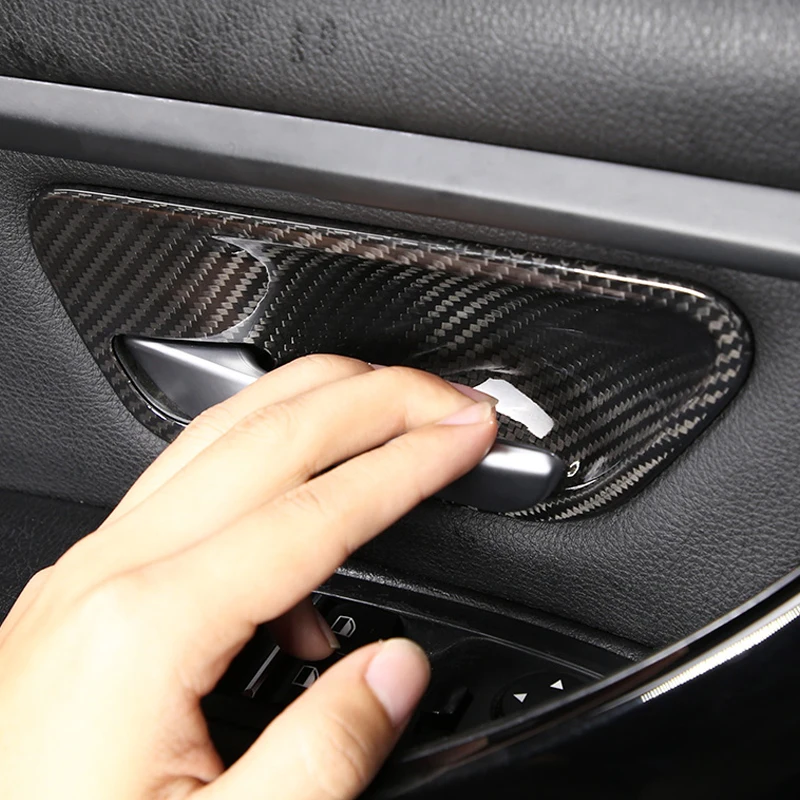 Copertura Leva Maniglia Freno A Mano In Fibra Di Carbonio Per