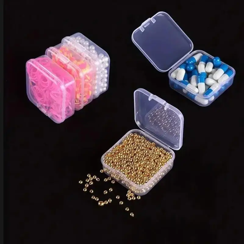 DIY Diamond Painting Embroidery Storage Box Set Nail Art Jewelry Rhinestone Mosaic Storage Container Multifunctional Box