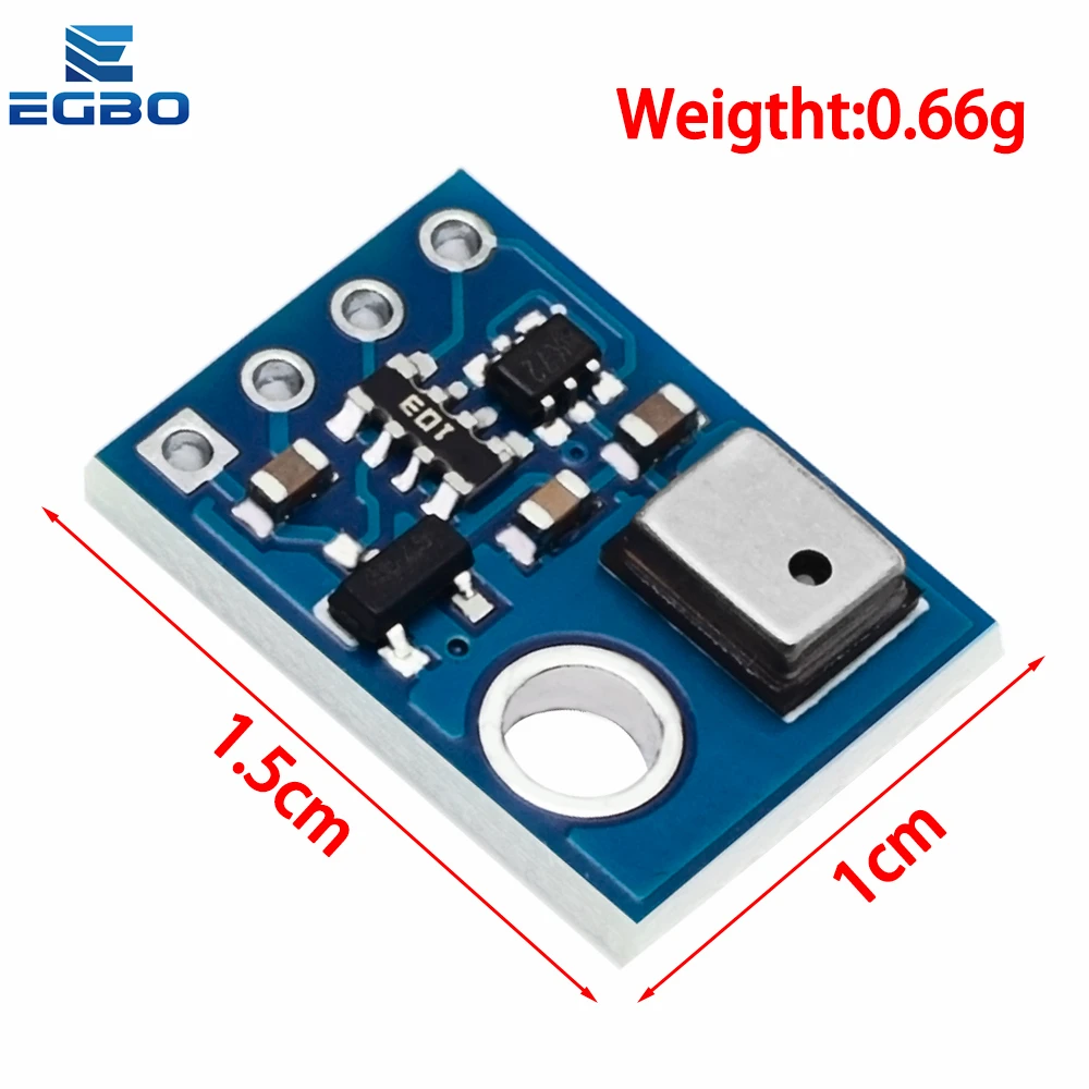 1 ~ 10 Stück AGS10 TVOC Luftqualitäts-Gassensor I2C MEMS ersetzt AGS02MA EGBO – Detail 7