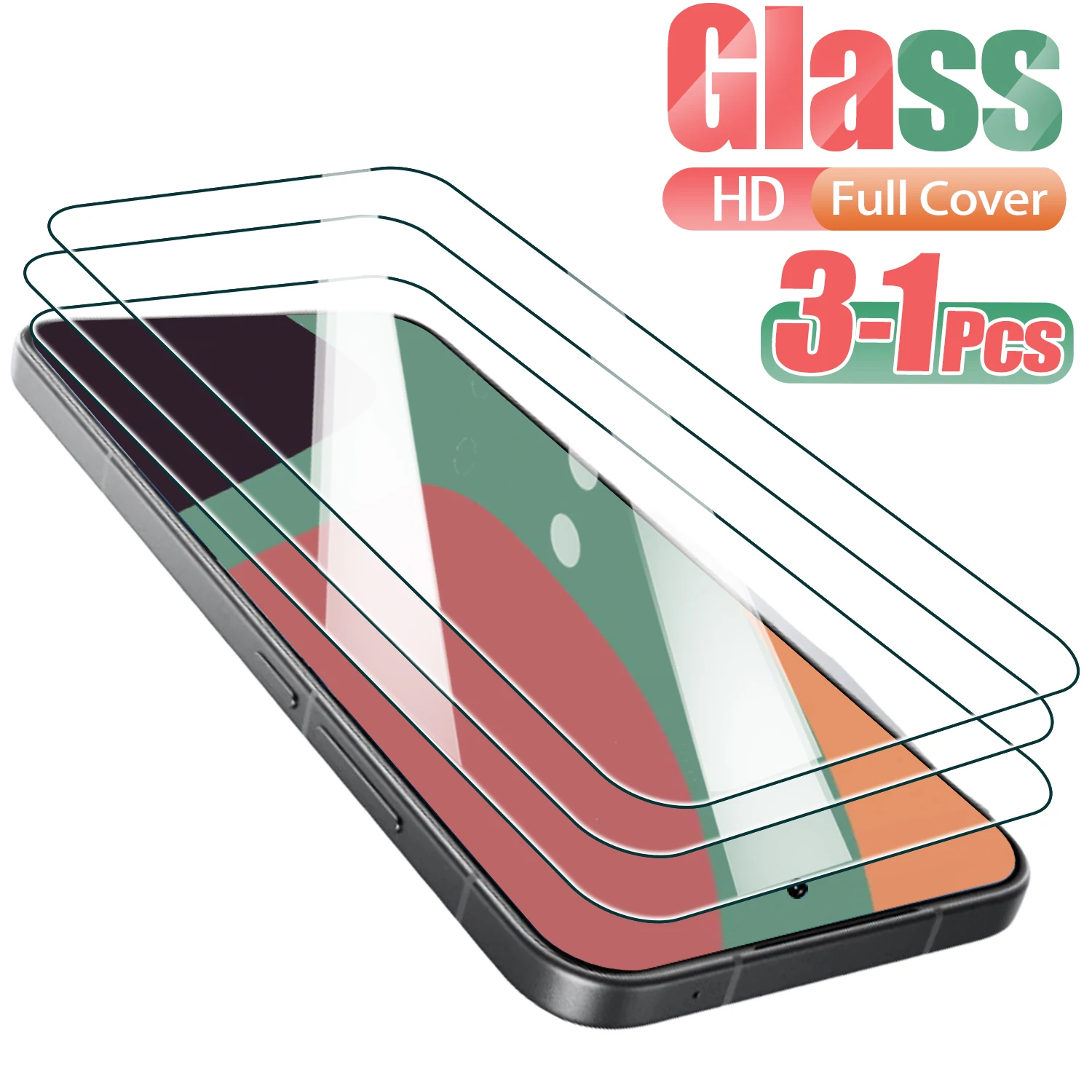 3-1 stücke Gehärtetem Glas Für Samsung Galaxy A56 A36 A26 A06 A16 4G 5G Screen Protector für Samsung A05s A15 A25 A35 A55 Glas