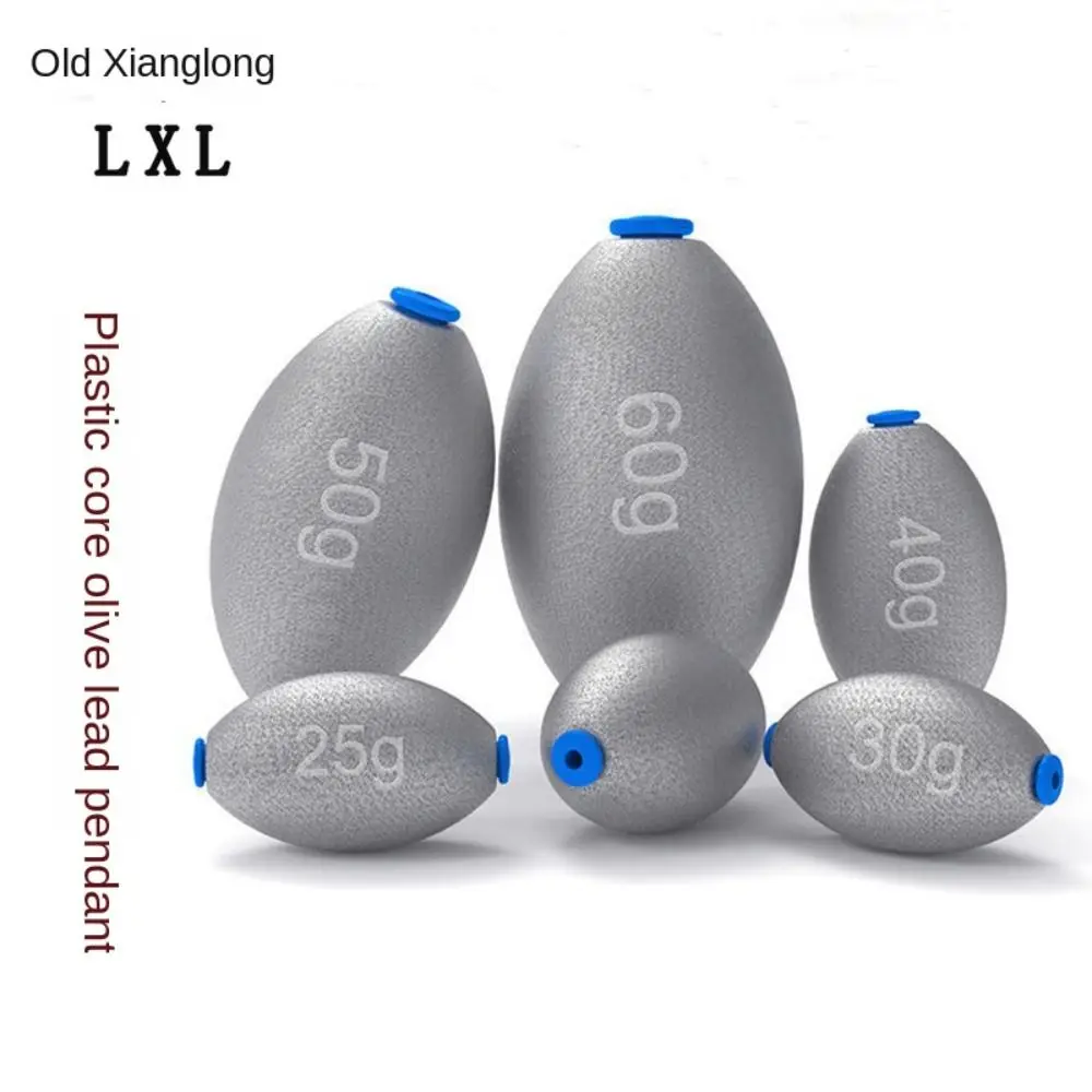 5-20pcs Fishing Lead Olive Shaped Sinkers with Plastic Plug Hollow Lure Lead Weights 0.4g-40g Fishing Slip Shot Sinkers 5-20pcs Fishing Lead Olive Shaped Sinkers with Plastic Plug Hollow Lure Lead Weights 0.4g-40g Fishing Slip Shot Sinkers