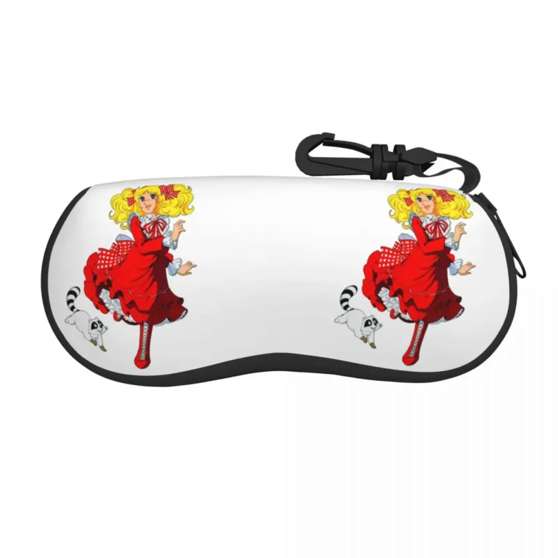 

Custom Candy White And Klin Shell Glasses Case Unisex Cool Anime Manga Eyeglasses Case Sunglasses Protector Box
