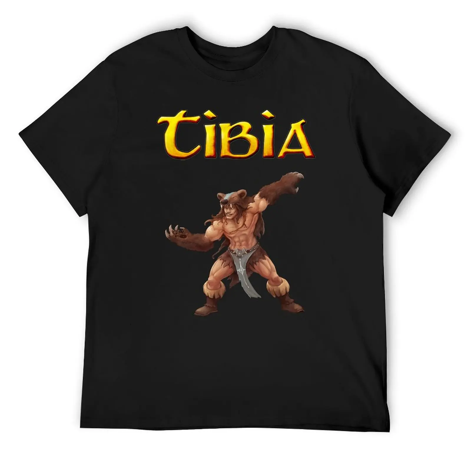 Tibia-MMORPG-Druid-T-Shirt-summer-clothes-blue-archive-t-shirts-for-men ...