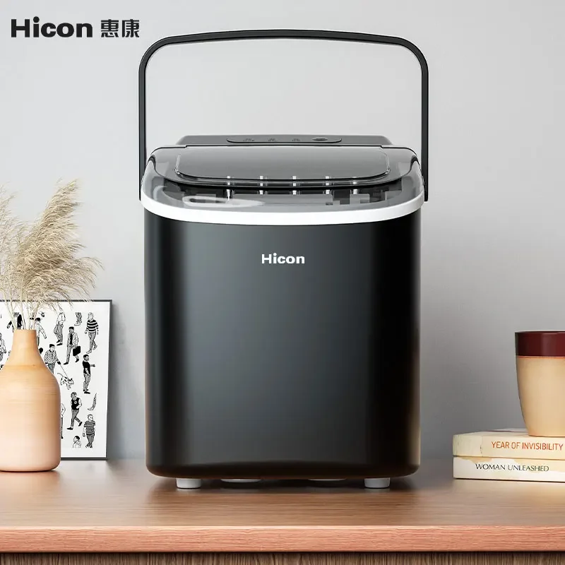 Ice machine commercial 15KG home small dormitory student smart mini automatic round ice maker counter top
