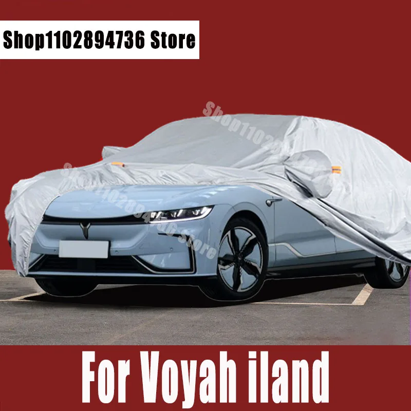 

For Voyah iland Car Covers Outdoor Sun uv protection Dust Rain Snow Protective Auto Protective cover