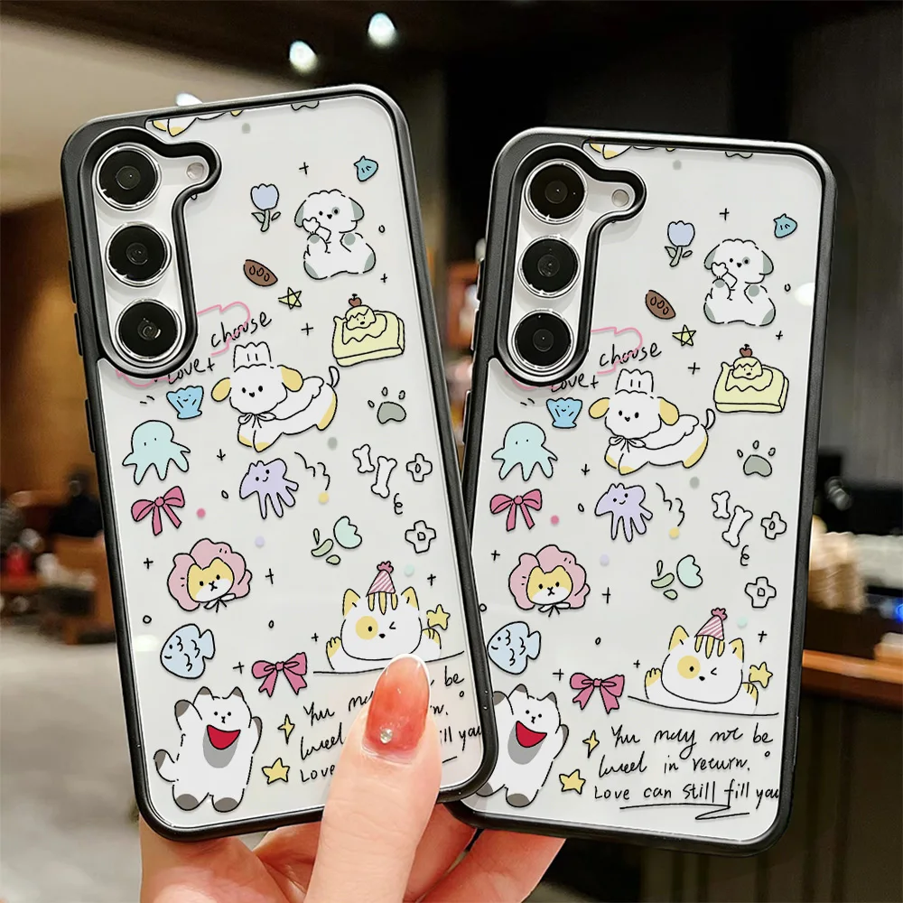 Cartoon Animals Phone Case For Samsung Galaxy S26 Ultra Case S25 S24 thumbnail 2