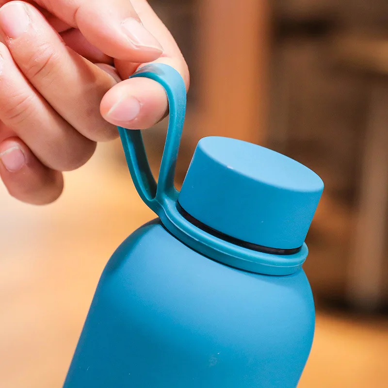 Rubber Lacquer Sports Vial Double Layer Vacuum Insulation Stainless Steel Hydro Flask