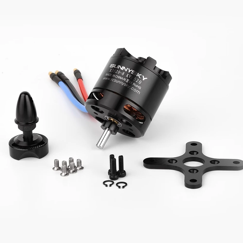 Sunnysky X3520 II  KV520/KV720/KV880 6S Brushless Motor For RC Models FPV Quadcopter drones thumbnail 5