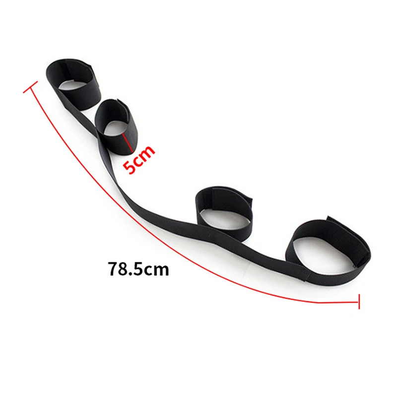 Sexual Restraint Games For Adults Slave Fixed Toys Adjustable Handcuffs And Ankle Cuffs Set