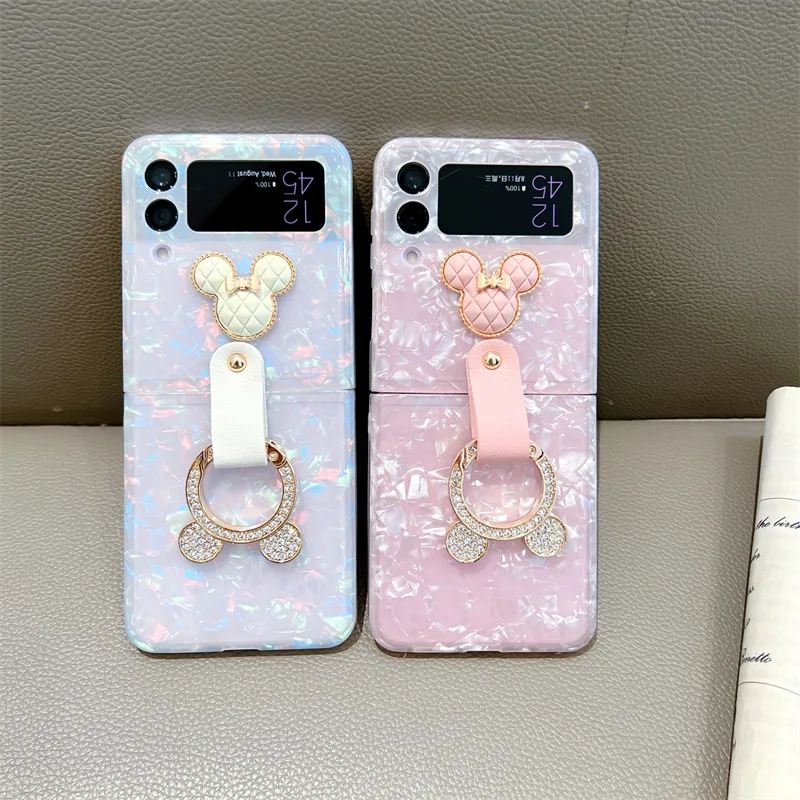 

Samsung ZFlip4 New Galaxy Samsung Suitable for ZFlip3 Folding Shell Pattern Phone Case