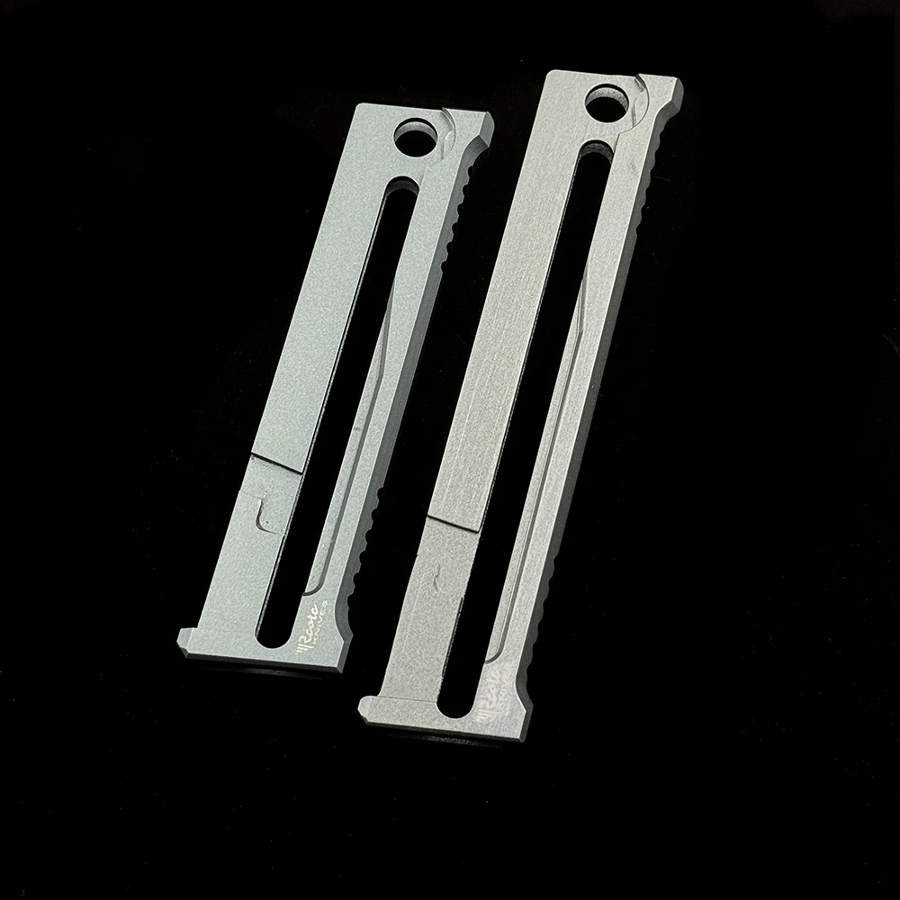 REALE Plus Gravity D2 Aluminum+G10 Handle Outdoor Camping Hunting EDC Tool DIY Knife 4
