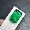 Meisidian Octagon 20X30MM  60 Carat Large Size Lab Created Grown Green Emerald Gemstone 6