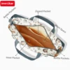 INSULAR Mommy Bags Lady's Single Shoulder Crossbody Baby Diaper Packages Maternity Travelling Packs Multi-functional Waterproof 3