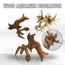 

1Pc All Natural Aquarium Driftwood Plant Stump Assorted Branches Reptile Landscaping Fish Shrimp Shelter Fish Tank Decoration