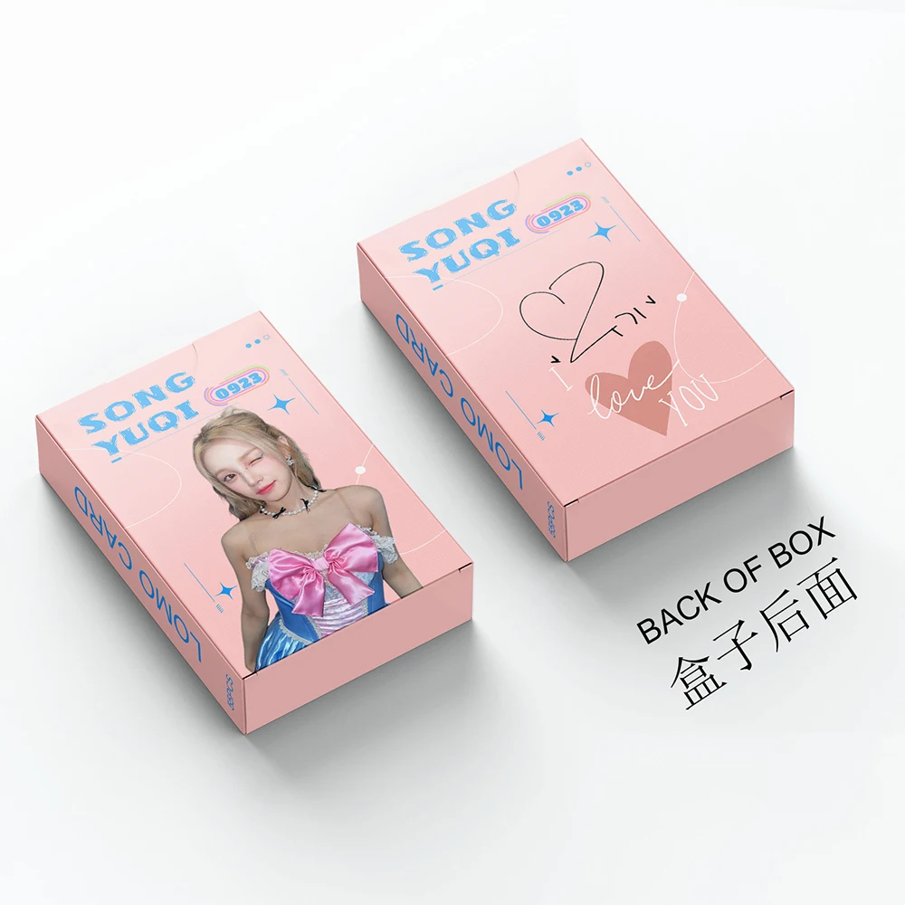 Kpop Gidle Song Yuqi SOLO photowcards nuovo Album I Feel Lomo Cards (G)I-DLE Photo Cards cartoline fan Gift