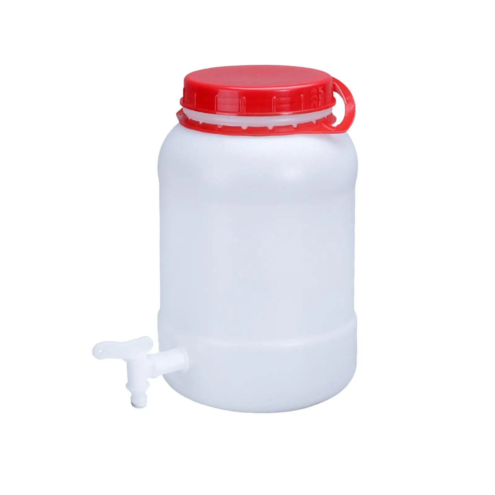 Water Storage Barrel with Spigot Drink Dispenser Canister 10L Water Carrier Water Container for Backpacking BBQ Survival Hiking