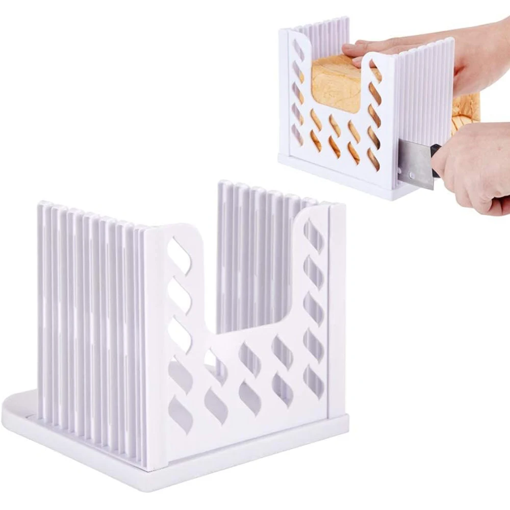 Bread Slicer Toast Cutter Foldable Adjustable Bread Slicing Kitchen Baking Tools baking tool baking accessories