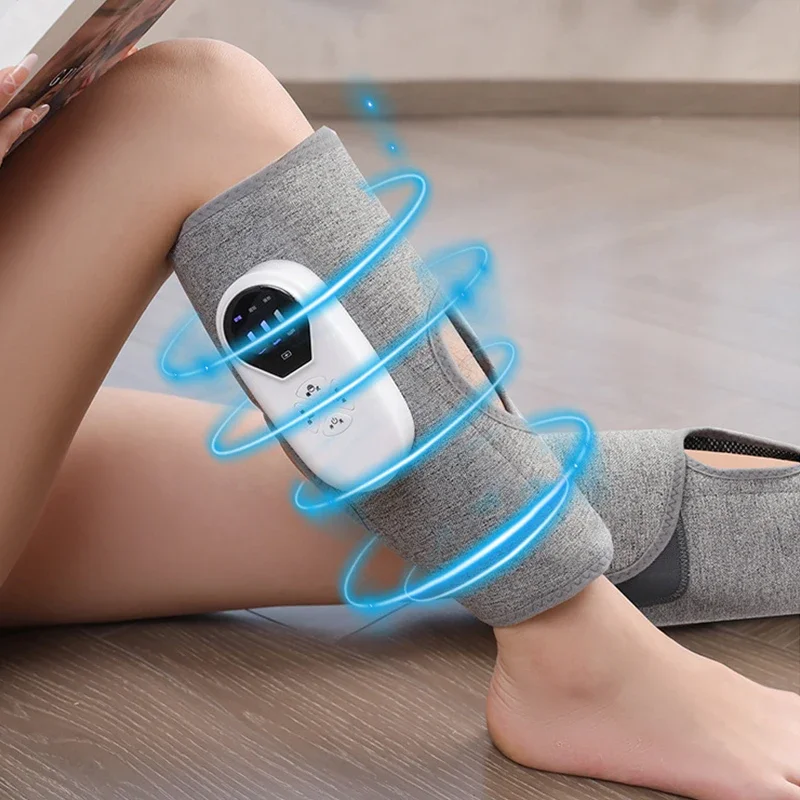 Electric Leg Charging Calir Compression Massager With Three Massage Modes Thigh And Knee 360° All-Round Packag_voghion.com