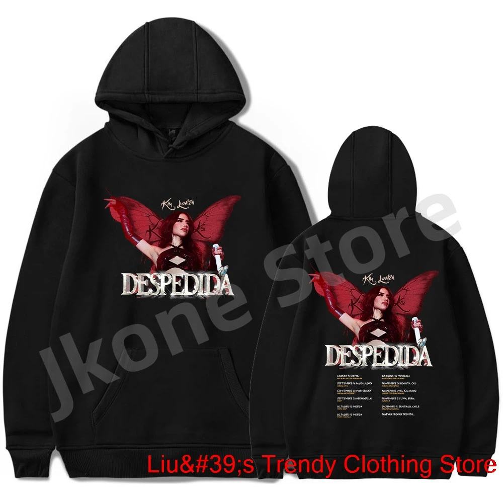 

Kimberly Loaiza La Despedida Tour Merch Hoodies Winter Women Men Fashion Casual Long Sleeve Sweatshirts Top