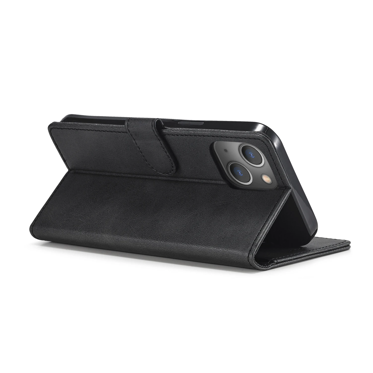 Premium Flip Leather Wallet Phone Case with Business Card Slot