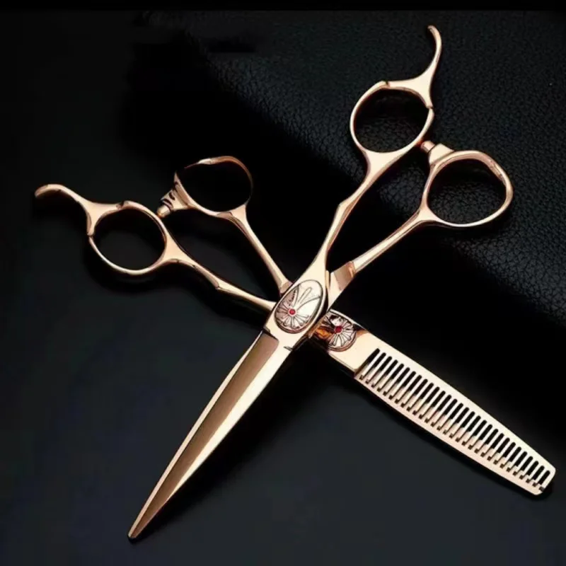 new-professional-hair-clippers-6-inch-hair-salon-hair-clippers-flat-cut-hair-clippers-vj10steel-scissors-set-hair-cutting-tools