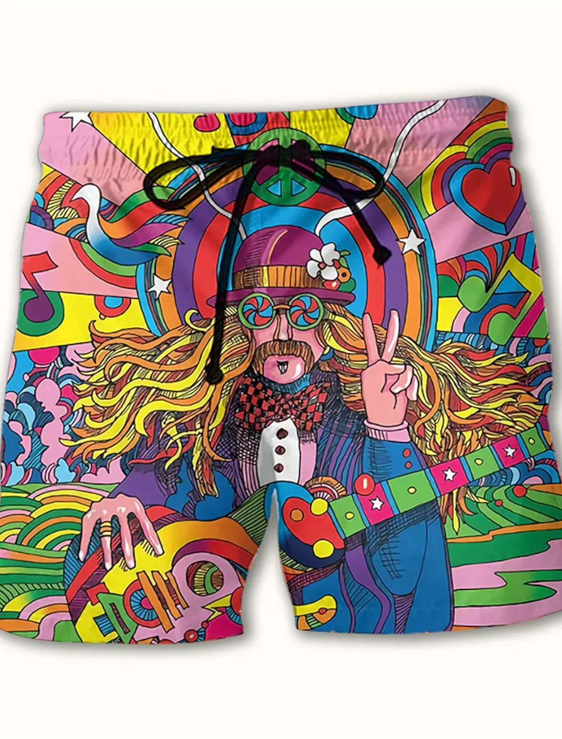 Men's Board Shorts Swim Shorts Swim Trunks Drawstring Graphic Prints Mushroom Quick Dry Short Casual Hawaiian  Micro-elastic 2