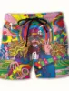 Men's Board Shorts Swim Shorts Swim Trunks Drawstring Graphic Prints Mushroom Quick Dry Short Casual Hawaiian  Micro-elastic 2