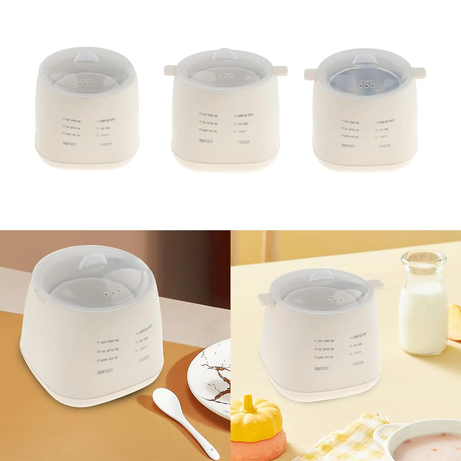 Rapid Electric Egg Cooker Practical Portable Multipurpose Kitchen Utensil Smart Kitchen for Dormitory Hotel Camping Home Office