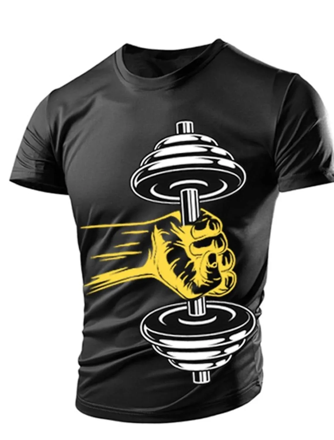 Рисунок 3 - Футболка мужская оверсайз с рисунком штанги