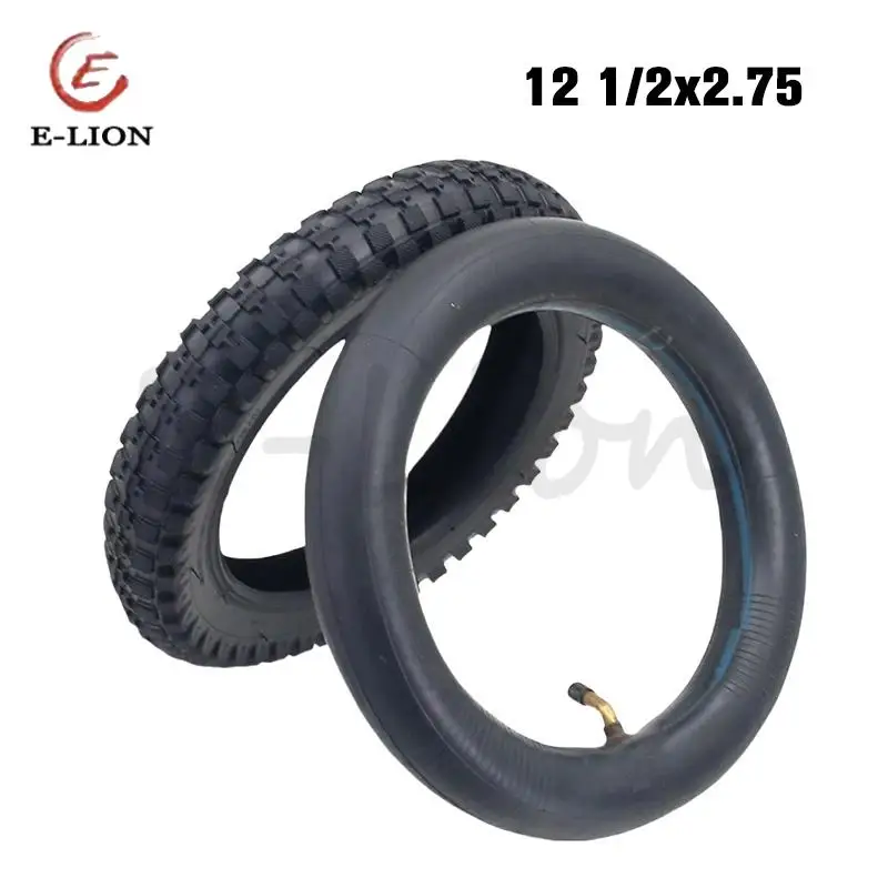 Pneumatico Per Mini Dirt Bike 12 1/2 X 2.75 | Per 49cc, MX350, MX400, Scooter | Interno Ed Esterno | Gomma Nera - Foto 3