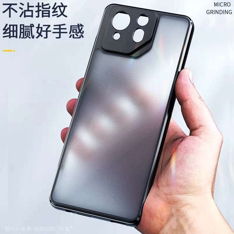 Matte Transparent Shockproof Bumper Protective Case