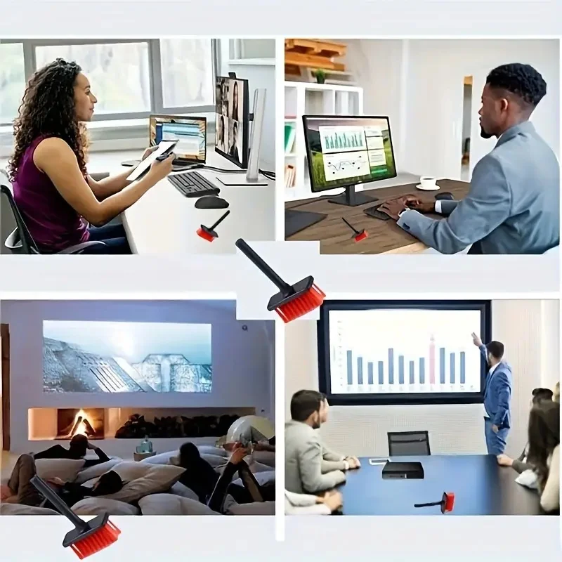 5-in-1 Computer Keyboard Cleaner Brush Kit Earphone Cleaning Pen For Headset Keyboard Cleaning Tools Cleaner Keycap Puller Kit