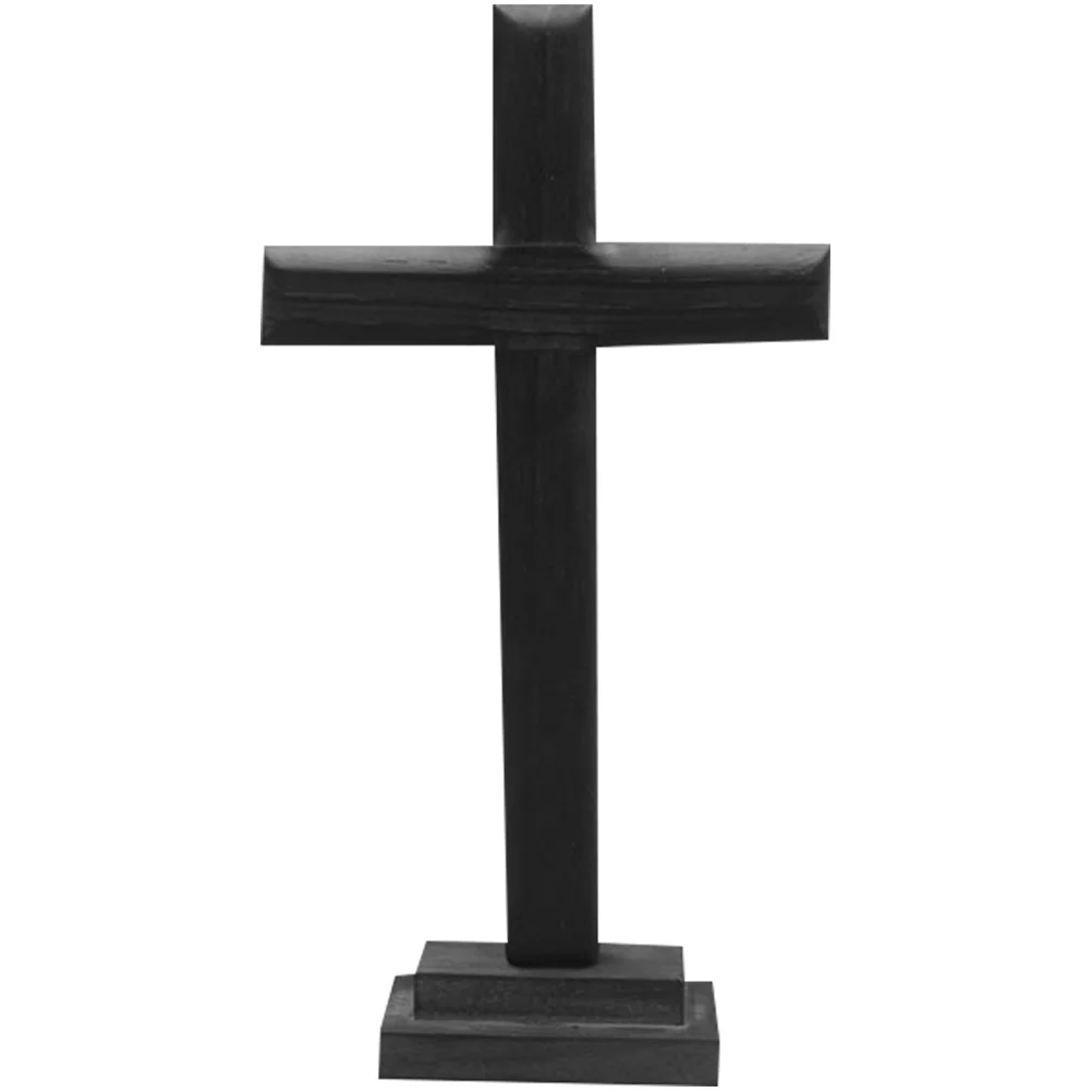 

Wood Cross Pendant Wood Standing Christian Cross Crucifix Table Altar Easter Wall Sculpture Catholic Crafts Christian