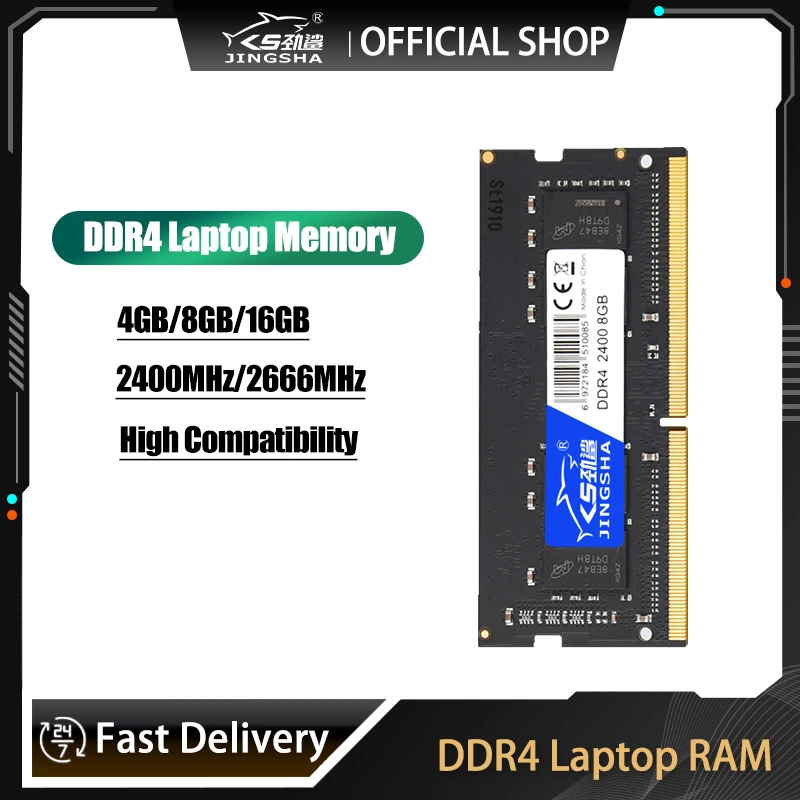 JINGSHA memoria Ram para ordenador portátil, DDR3, DDR3L, DDR4, 4GB, 8GB,  16GB, 2666MHz, 2400MHz, Sodimm, Notebook| | - AliExpress