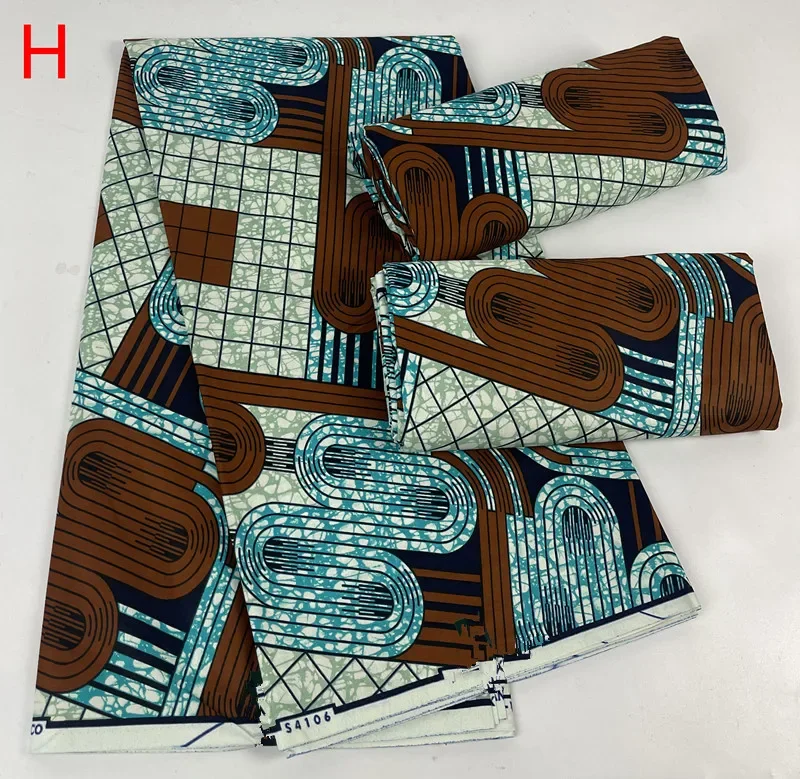 Wholesale prices 2024 latest 100% cotton african real wax prints fabric Guaranteed veritable ankara wax nigerian style 4