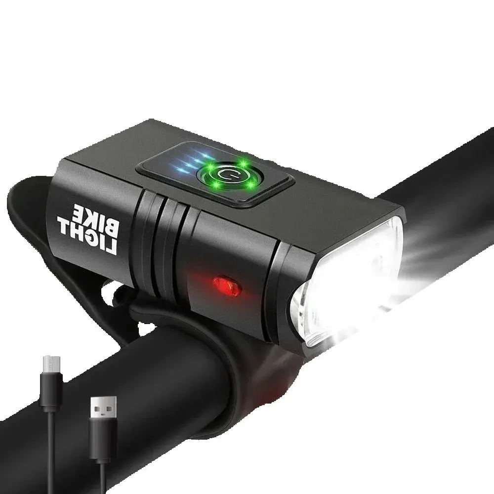 Bike Headlight LED Front Rechargeable Mountain