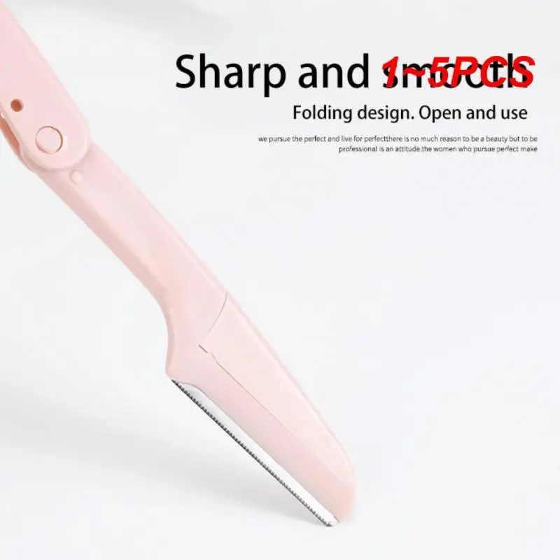 

1 ~ 5 шт. безопасный складной Женский Триммер для бровей Бритва против царапин инструменты для макияжа триммер для бровей Бритва для лица