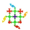 19/24/48Pcs Suction Bath Toys for Kids Soft Silicone Sucker Toys Toddlers Fidget Sensory Suction Cup Toy for Windows Travel 1