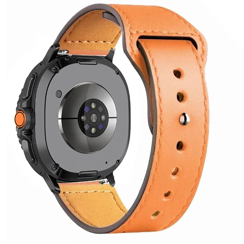 Premium Leather Band for Smart Watches - Elegant Strap Accessory