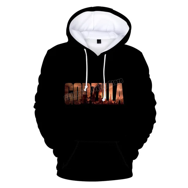 2021 Godzilla Vs. King Kong Children's Hoodie Tops Wear Clothes 3d Print Hooded Sweater Spring and Autumn Fashion Clothes Lounge 5