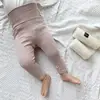 Autumn Spring Baby Girl Leggings Cotton Baby Boys Ribbed Full Length Infant Kids Clothes Skiny Pants Children Casual Trousers 1