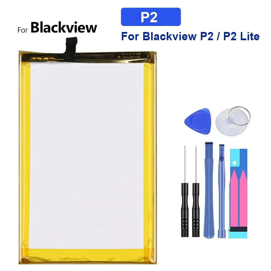 

Battery 6000mAh 5.5 inch For Blackview P2 / P2 Lite P2Lite Bateria