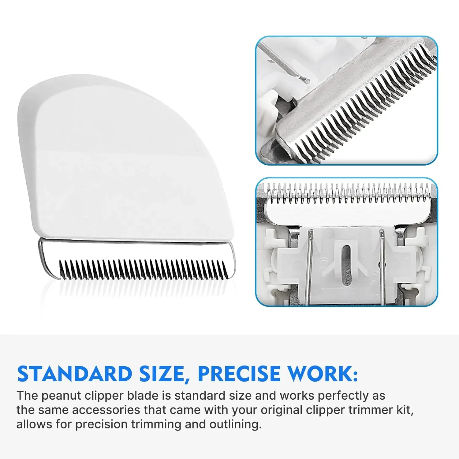 Barber Hair Clipper Blade Peanut Clipper/trimmer Replacement Blade Snap-On For Wahl Peanut Hair Clipper 8685, 8655, 8663, 8685-1701