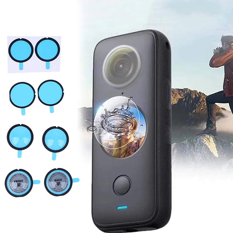 

Защитная пленка для объектива Insta360 One X2, клейкая защита для объектива Insta 360 One X3, чехол для камеры с защитой от царапин, защитные аксессуары