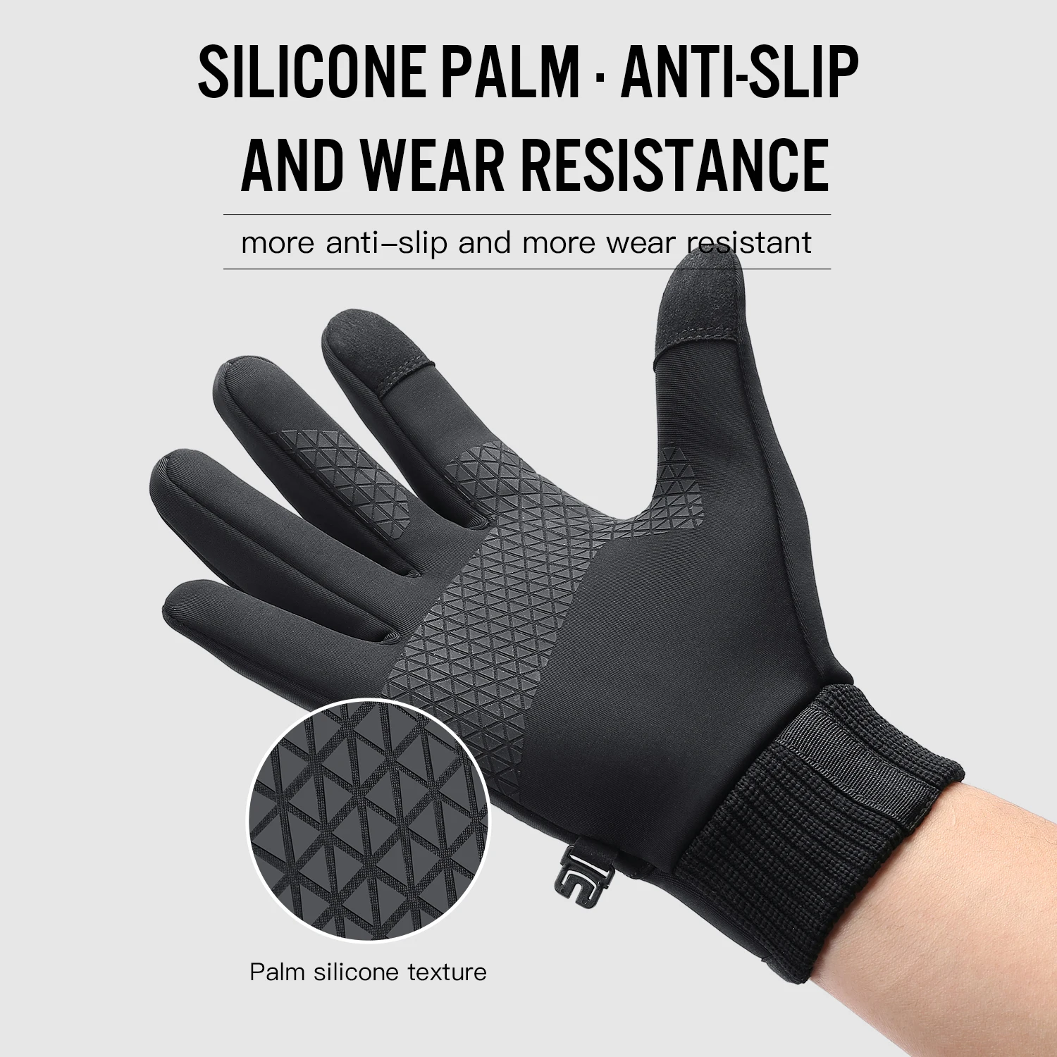 Winter Outdoor Sports Running Glove Warm Touch Screen Gym Fitness Full Finger Gloves For Men Women Sports Gloves