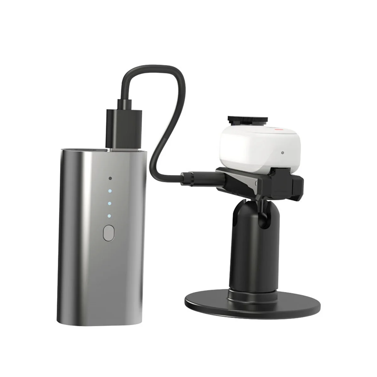 Insta360 GO 3 카메라용 새로운 조정 가능한 퀵 릴리스 USB Type-C 충전 마그네틱 피벗 스탠드 마운트 브래킷