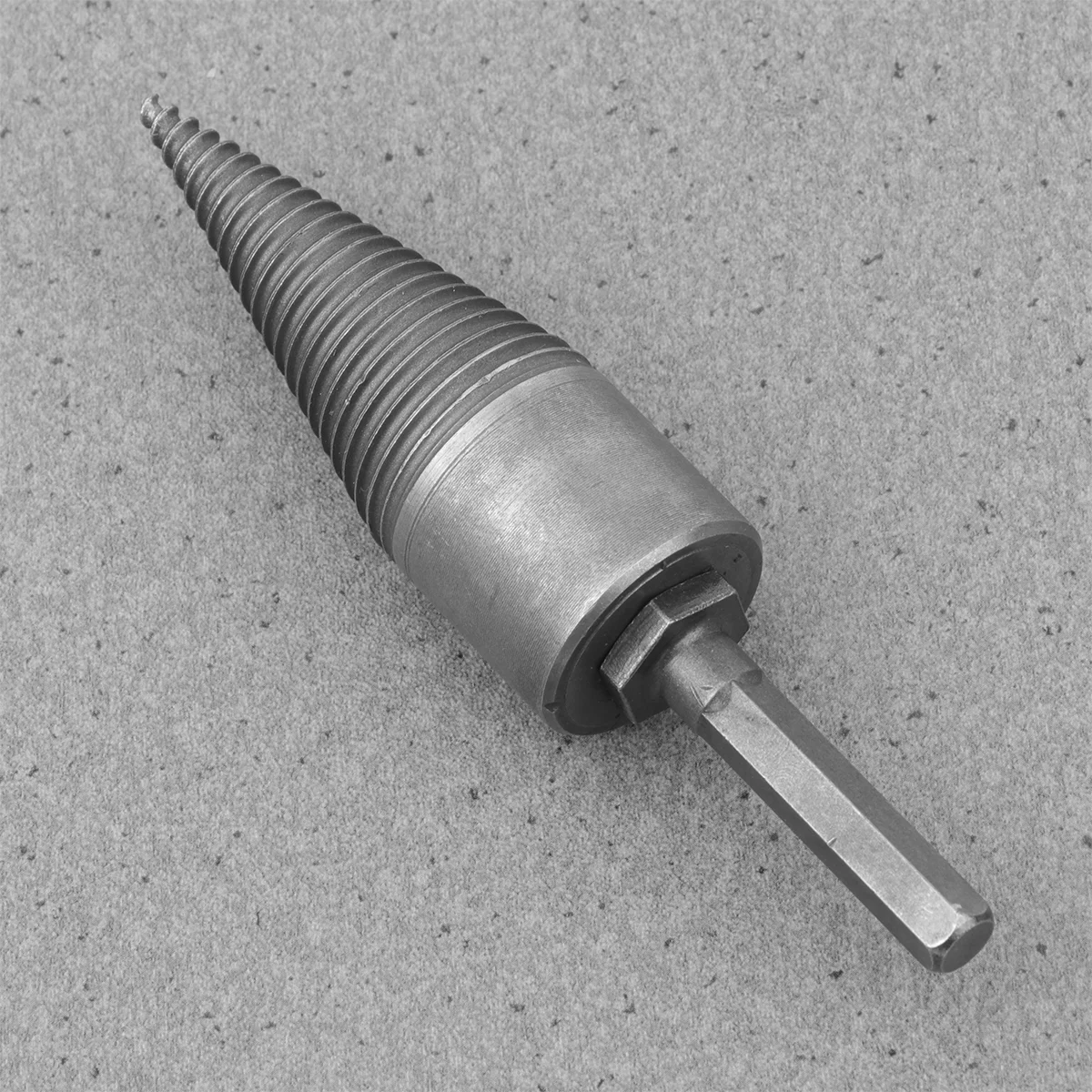Firewood Drill Bit Steel Forging Wood Splitting Tool Hammer Drill Bit Set Garden Tools Rotary Durable Handle wood splitting tool