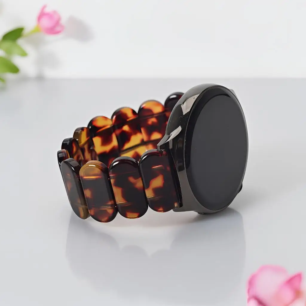 Elastic Resin Bracelet Band, Multiple Sizes, Universal Compatibility