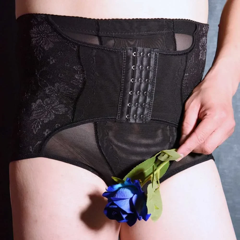 Men's Panties Corset Body Shaper Control Sexy Lingerie Slimming Underwear High Waist Butt Lifter Shapewear Breathable Underpants body shaper mens lingerie